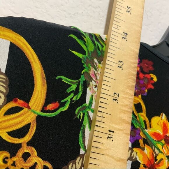 Juicy Couture Silk Dress With Floral Pattern size 4 - Picture 9 of 13